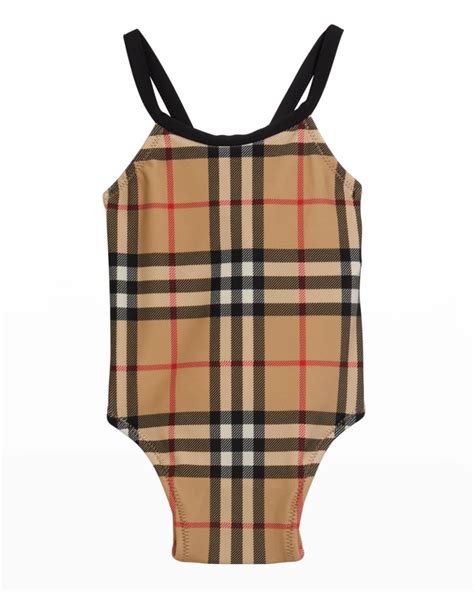 burberry crina check one-piece swimsuit|Burberry Limited.